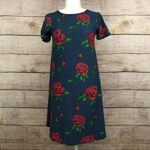 LuLaRoe Carly Dress Rare w/ No Pocket Floral Print